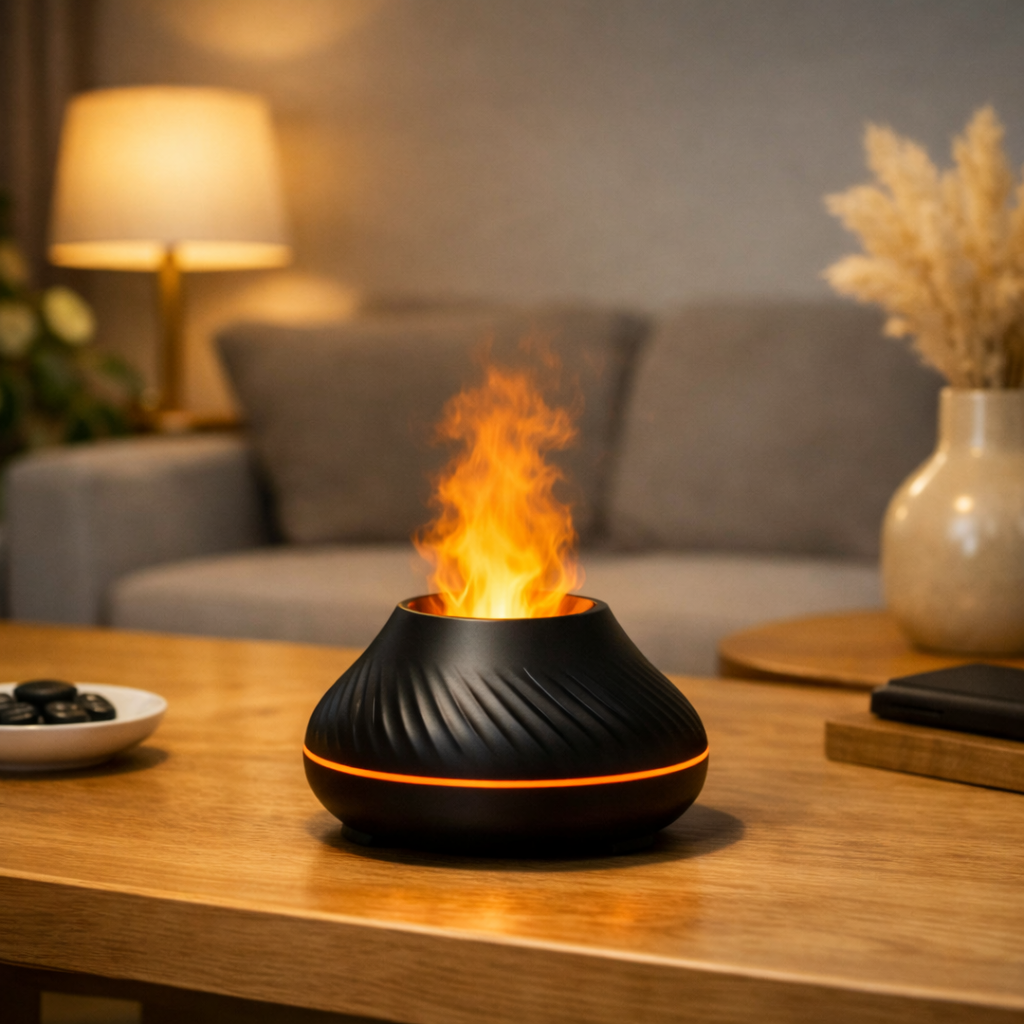 Volcanic aroma diffuser